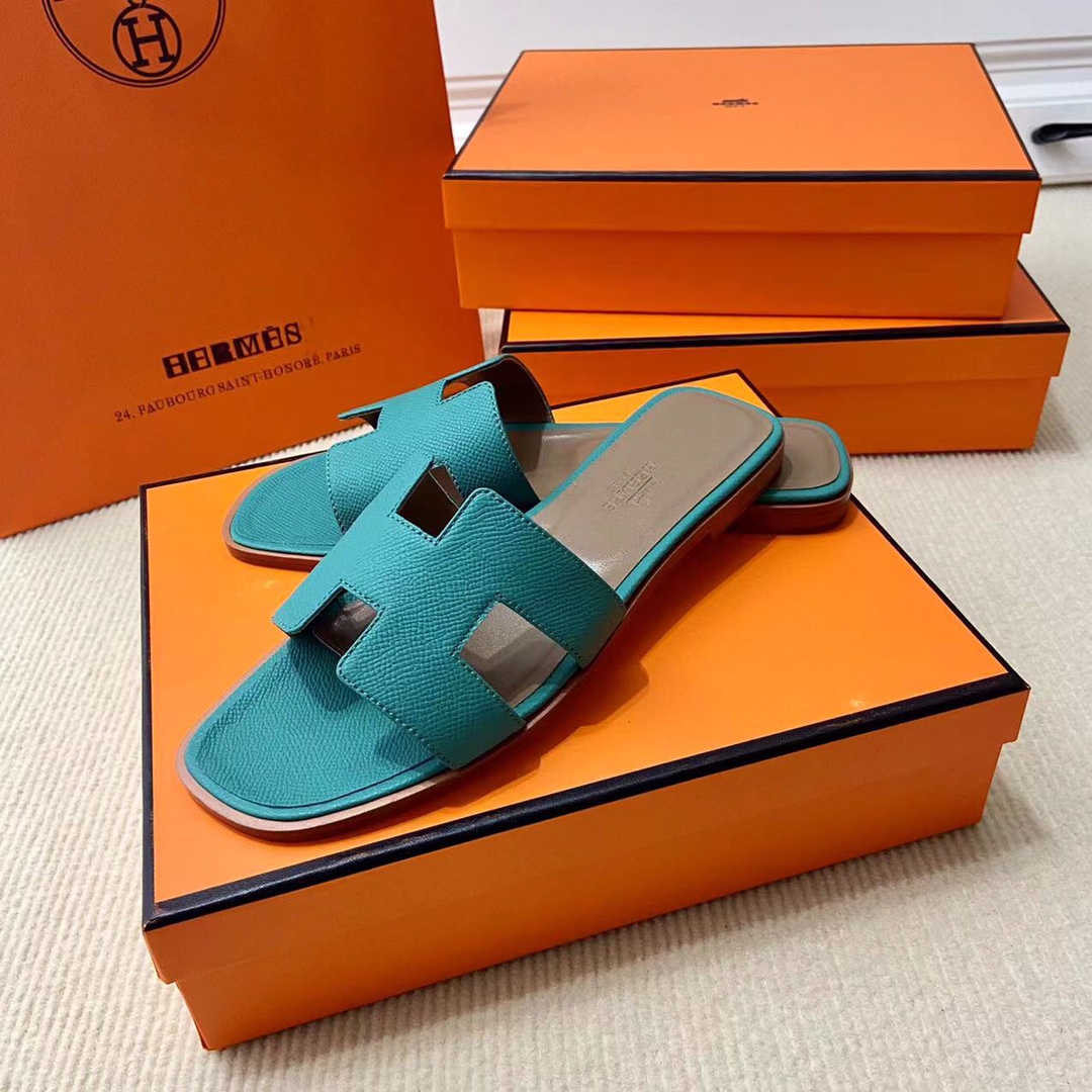 에르메스 올수공 오란 슬리퍼 샌들 앱송 15